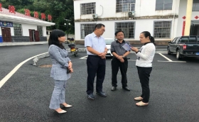 中國殯葬協(xié)會黨支部書記、會長李建華到遂川考察扶貧項目